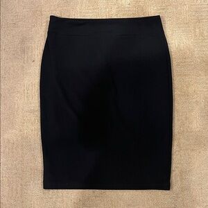 Classic Black Pencil Skirt